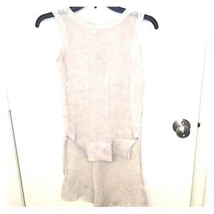 High low linen shirt